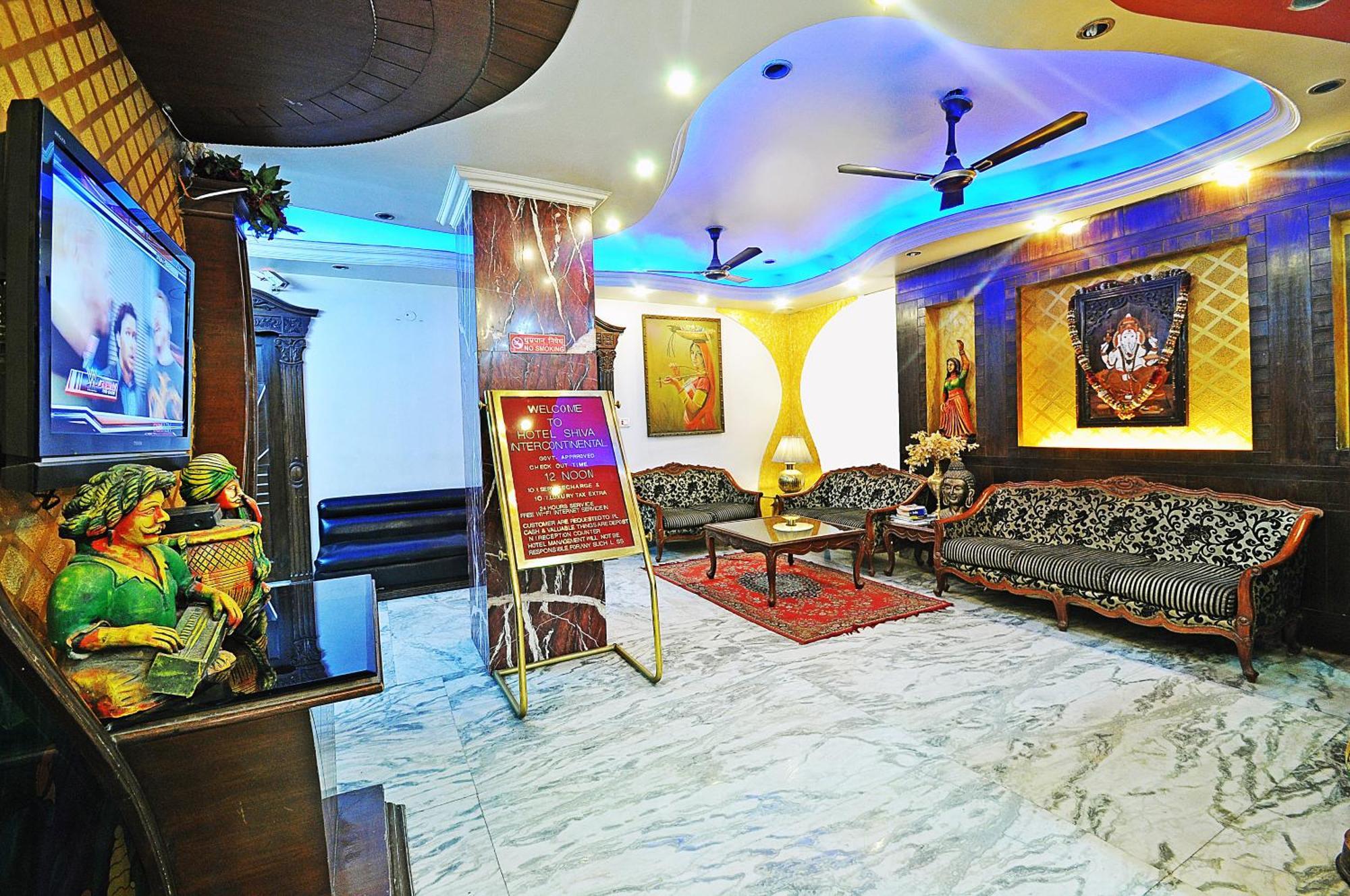 Hotel Shiva Intercontinental - New Delhi Railway Station - Paharganj Eksteriør billede