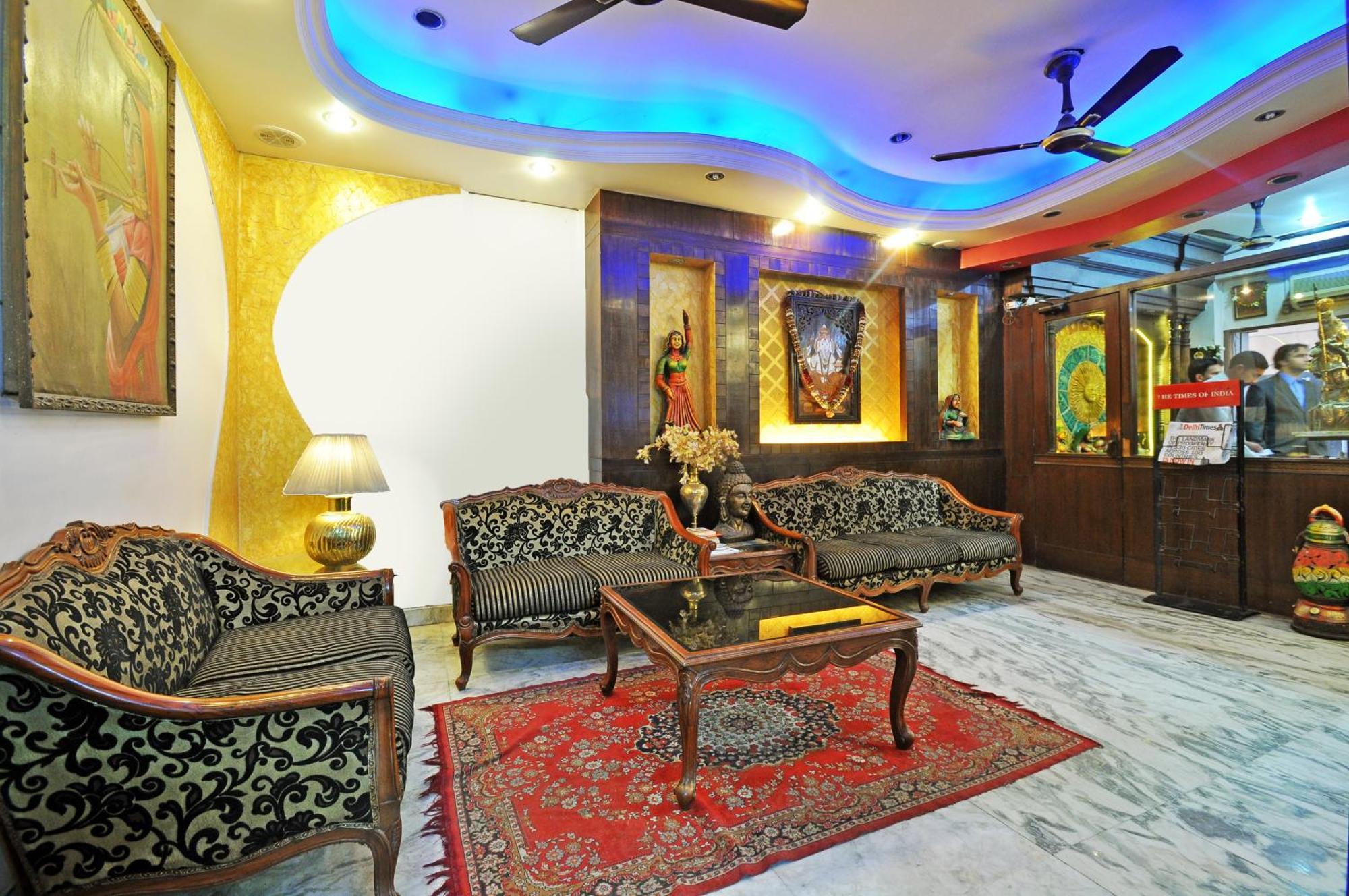 Hotel Shiva Intercontinental - New Delhi Railway Station - Paharganj Eksteriør billede