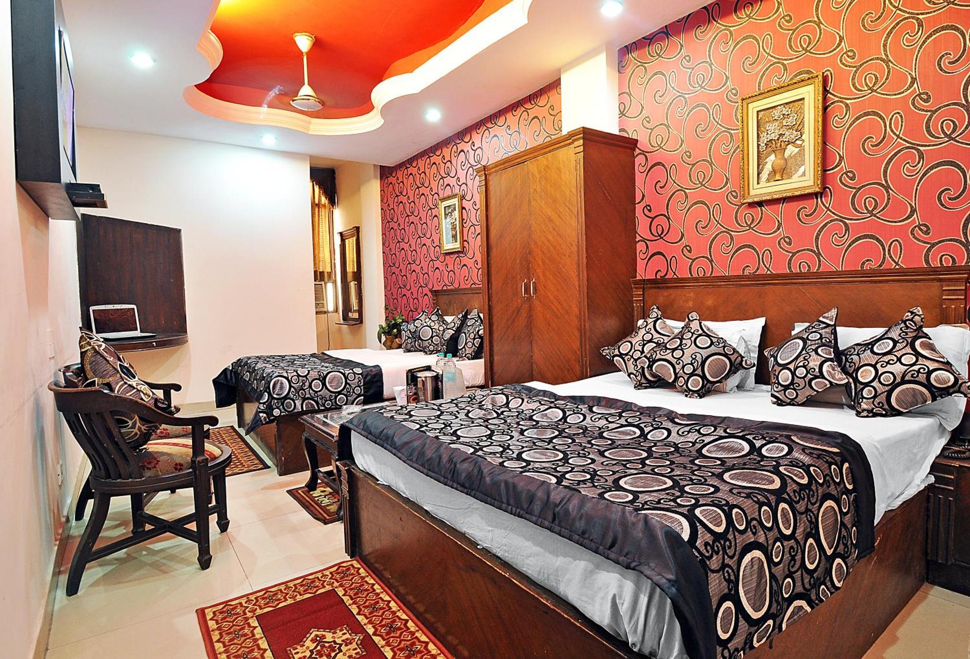 Hotel Shiva Intercontinental - New Delhi Railway Station - Paharganj Eksteriør billede