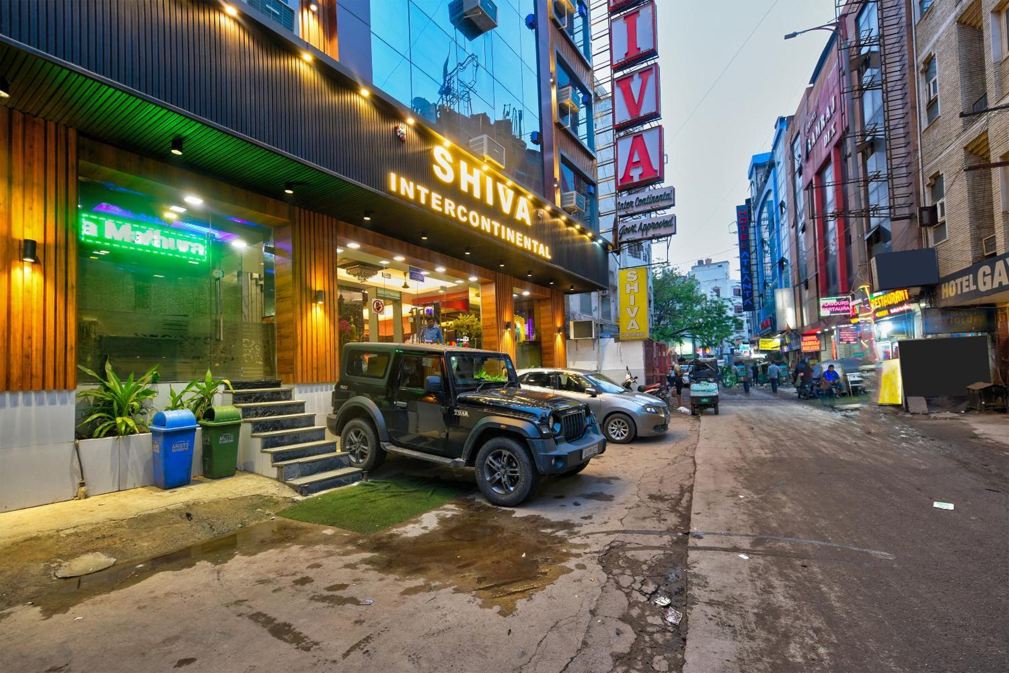 Hotel Shiva Intercontinental - New Delhi Railway Station - Paharganj Eksteriør billede