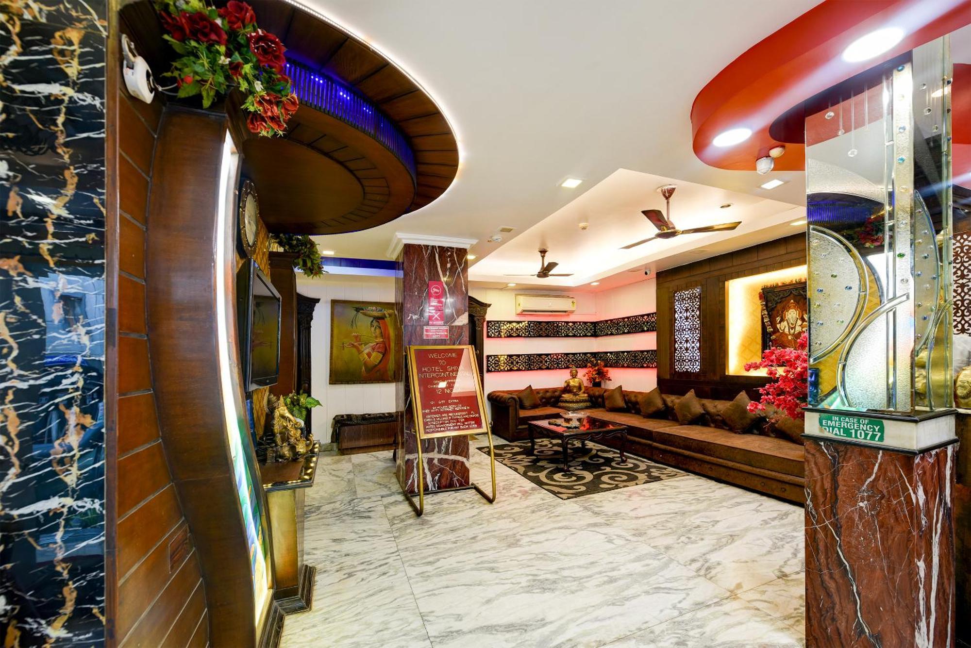 Hotel Shiva Intercontinental - New Delhi Railway Station - Paharganj Eksteriør billede
